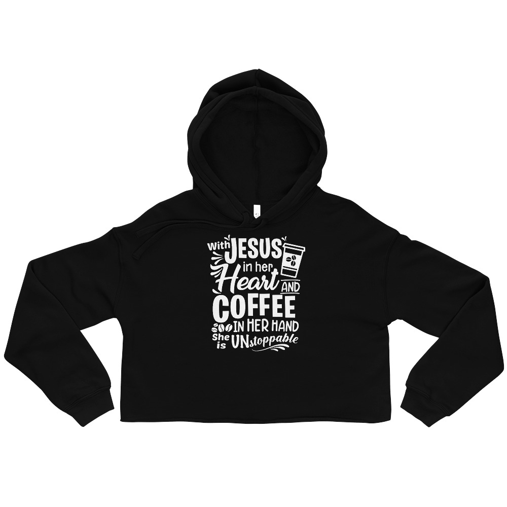 Crop Coffee Hoodie